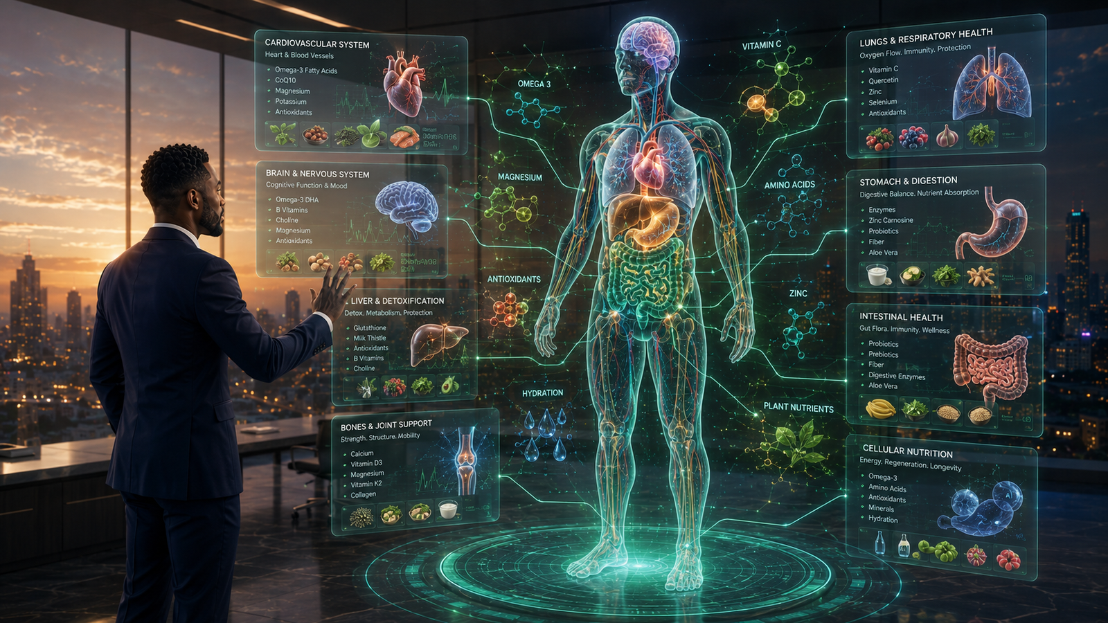 Explore the body through nutrition